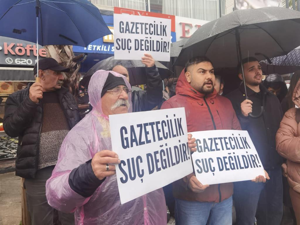 Sancaktepe’de Gazetecilik Özgürlüğü İçin Yürüyüş