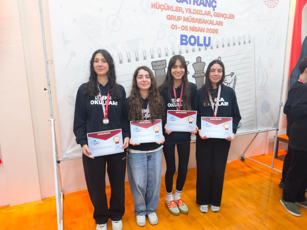 Bölgeden Türkiye’ye: Özel ENKA Anadolu Lisesi satrançta ilk 3’e girerek finallere yükseldi
