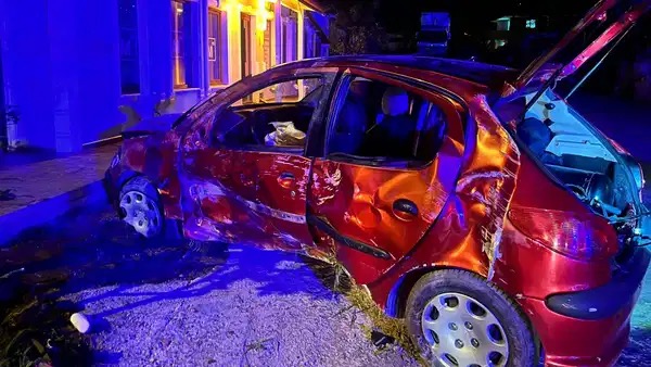 Sapanca’da otomobil takla attı: 4’ü çocuk 9 yaralı