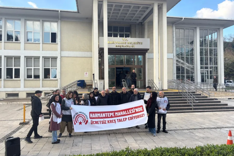 Harmantepe’de örgütlü mücadele kazandı: Atıl arazi kreşe dönüşüyor