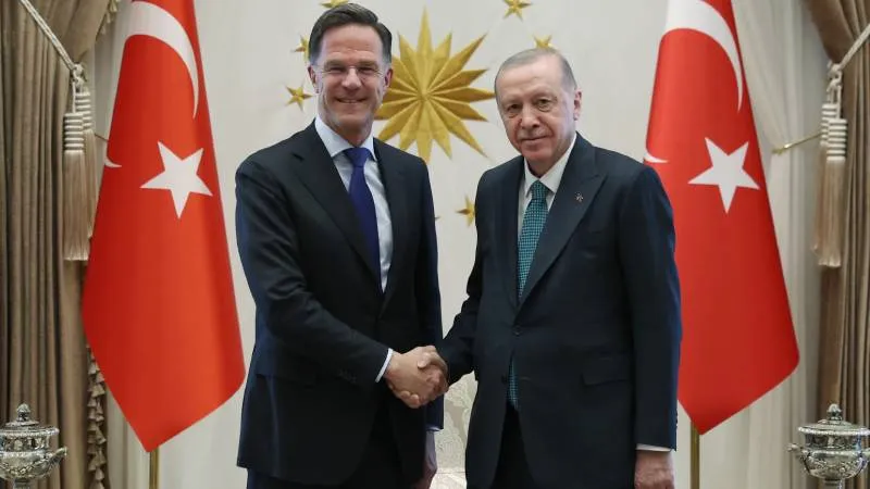 Erdoğan ve NATO Genel Sekreteri Rutte Ankara’da buluştu