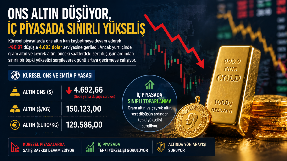 24 Nisan Güncel Altın Fiyatları: Gram Ve Ons Altın Ne Kadar Oldu?