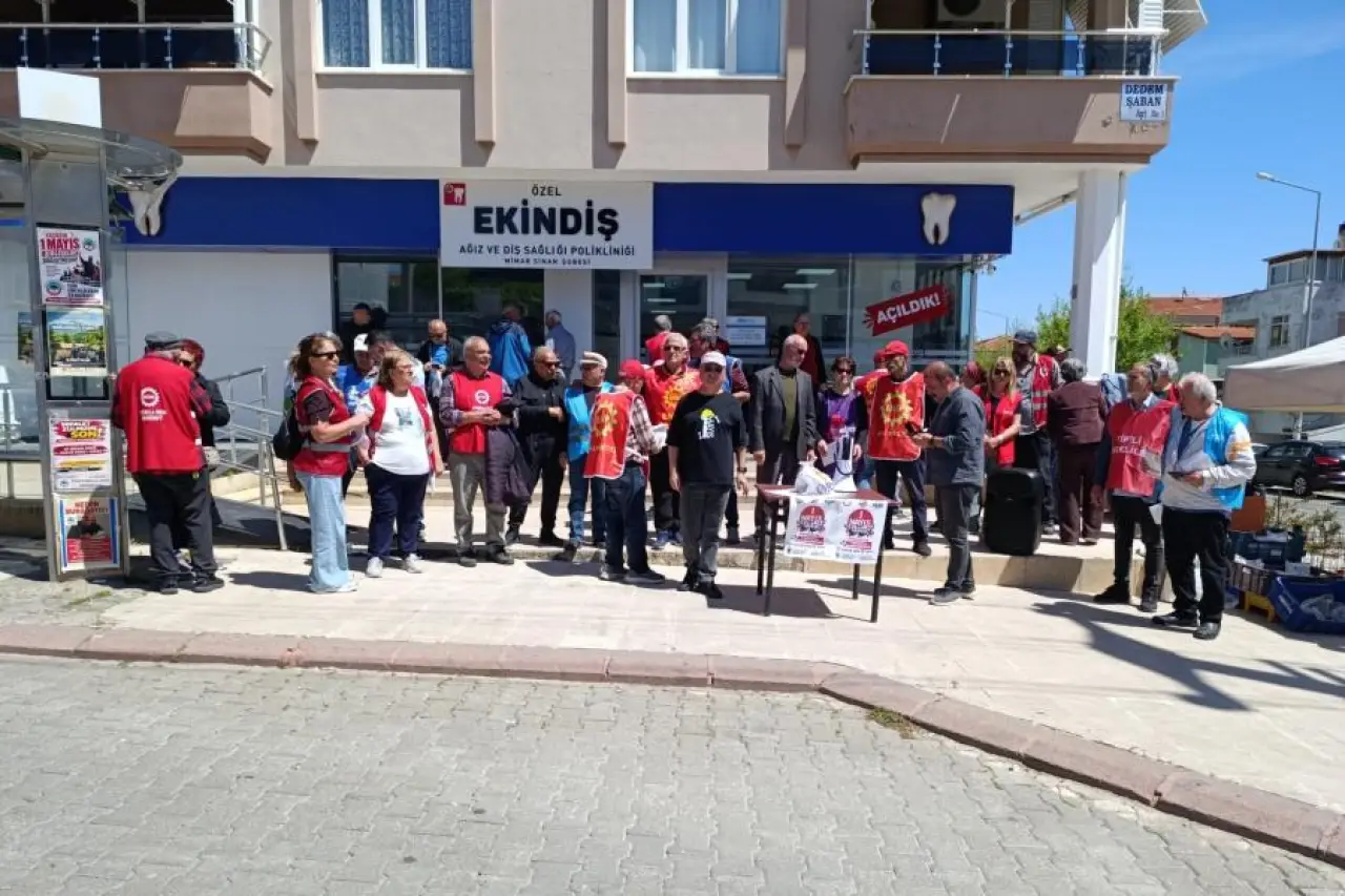 Edremit’ten Doruk Madencilik işçilerine dayanışma: “Bu direniş yalnız değildir”