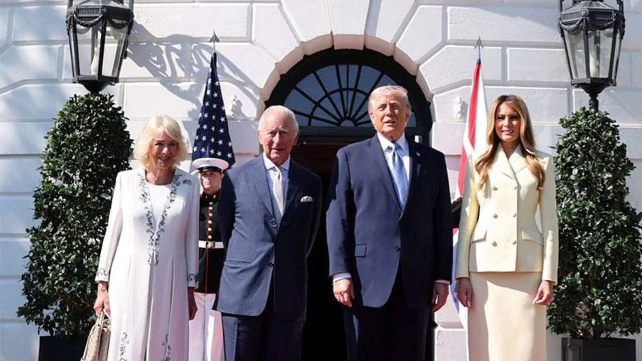 Kral Charles ve Kraliçe Camilla ABD’de Beyaz Saray’da
