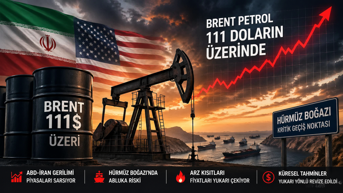 ABD-İran Gerilimi Piyasaları Sarsıyor: Brent Petrol 111 Doları Geçti