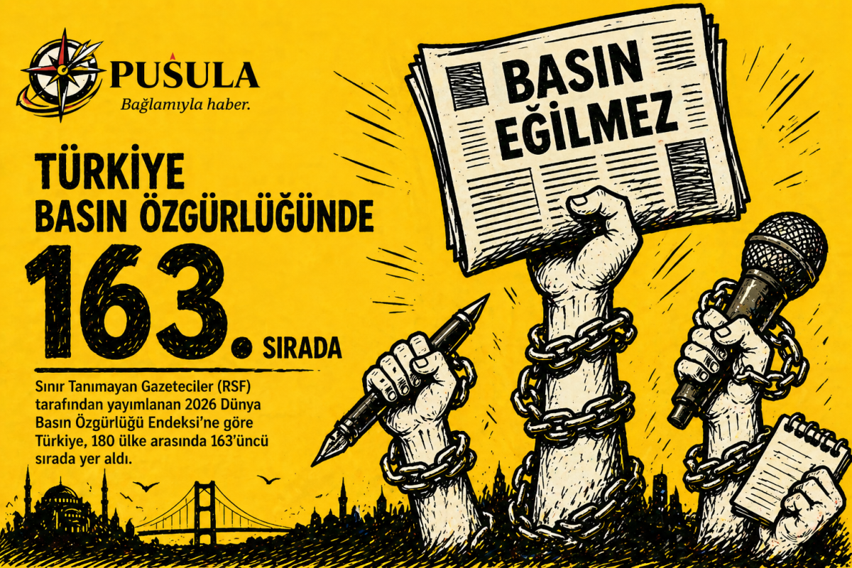 Türkiye basın özgürlüğünde 163. sıraya geriledi