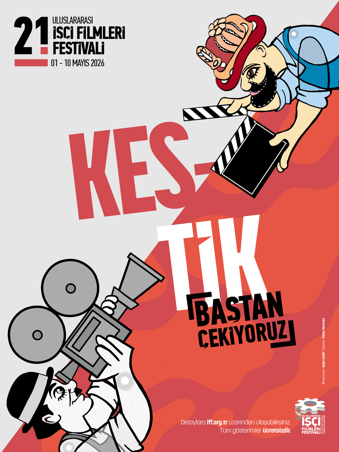 İşçi Filmleri Festivali: 21. yılında “Kes-tik Baştan Çekiyoruz”