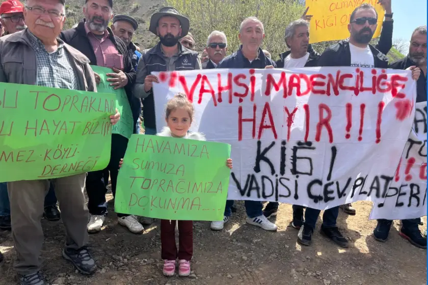 Kiğı’da siyanürlü madene karşı ortak açıklama: “Doğamıza dokunmayın”