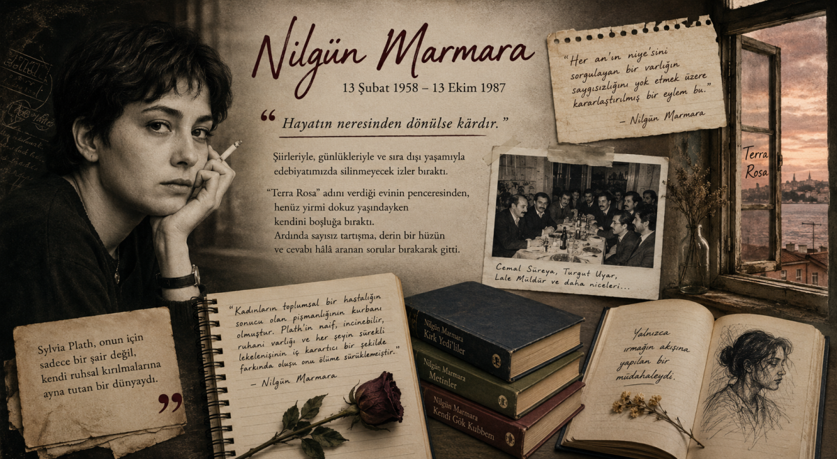 Kendi Karanlığını Yazanlar 4: Nilgün Marmara