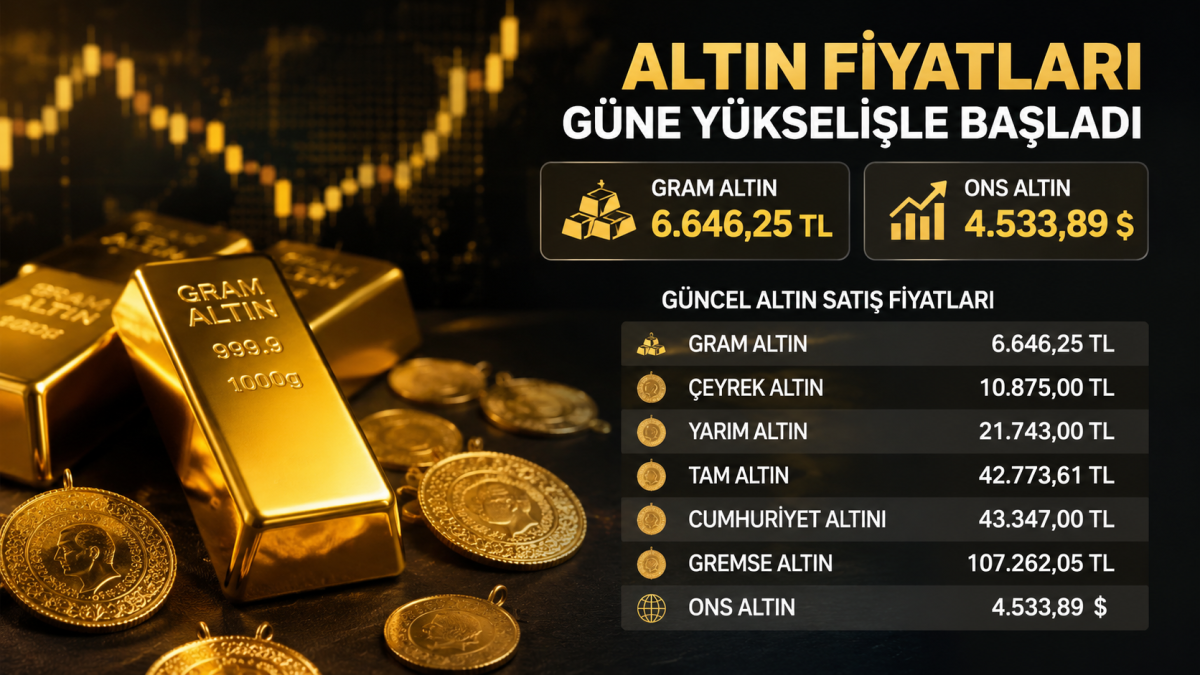 Altında Fed Etkisi: Güne Sınırlı Yükselişle Başladı 