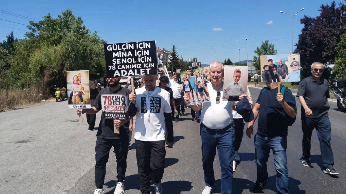 78 Can İçin Adalet Yürüyüşü'nde 4. Gün: Aileler Ankara Sınırına Ulaştı