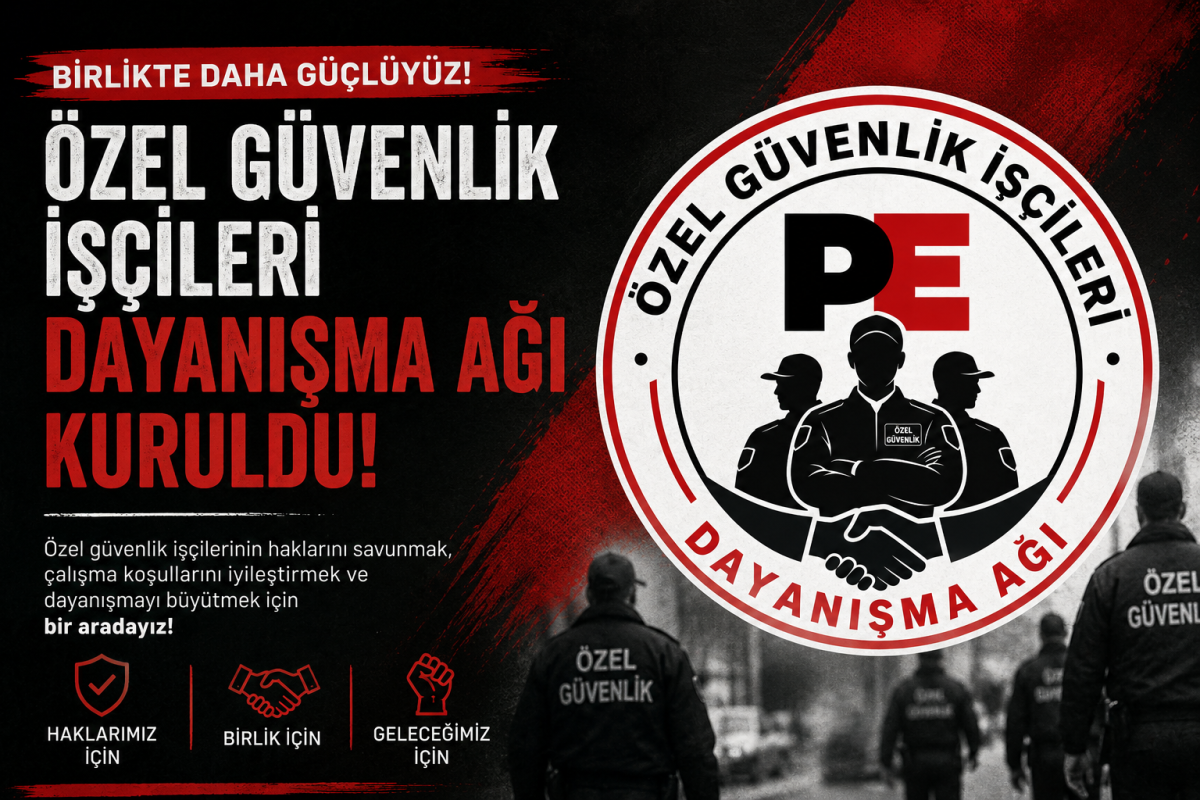 Sakarya’da Güvenlik İşçileri Dayanışma Ağı kuruldu