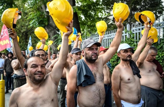 Bir holdinge söz geçiremeyenler madenciye diş geçiremez: 100 madenci gözaltında