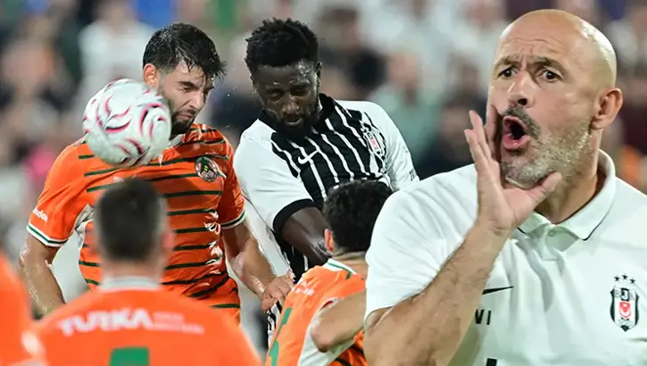 Beşiktaş ilk kez gol yedi, Alanya’da 3 puanı bıraktı