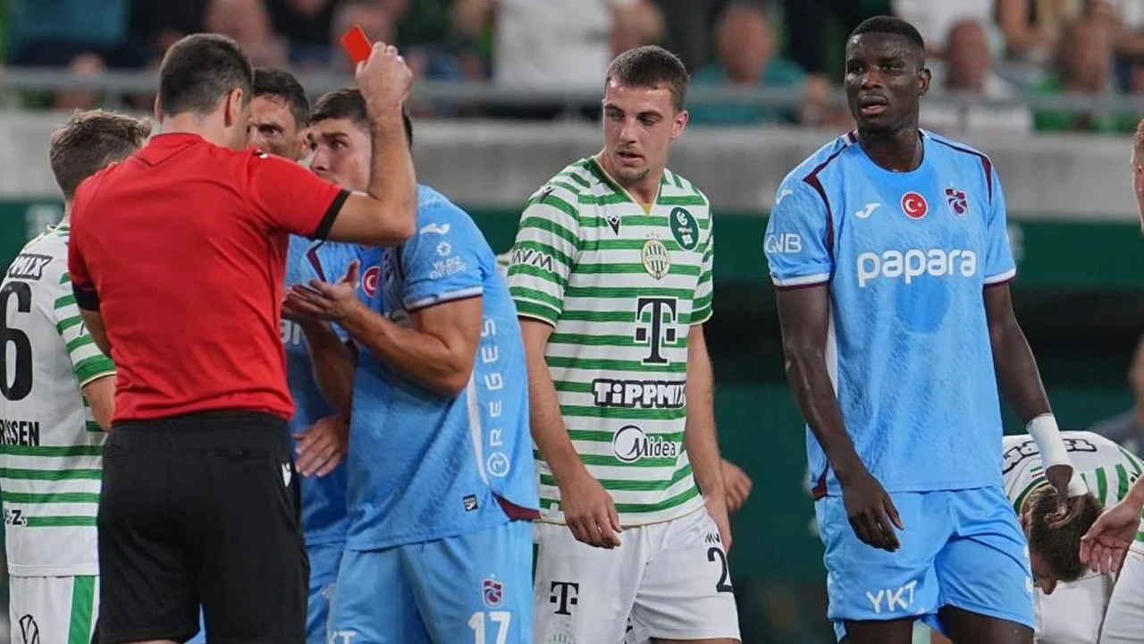 Ferencvaros’a farklı mağlup olan Trabzonspor Avrupa Ligi’ne veda etti