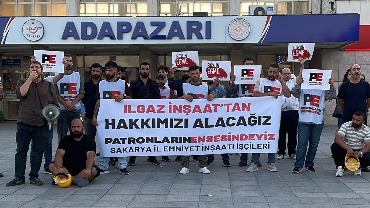 Haklarını alamayan işçiler Gar Meydanı’ndan seslerini yükseltti: “Haklarımızı alana kadar patronun ensenizdeyiz”