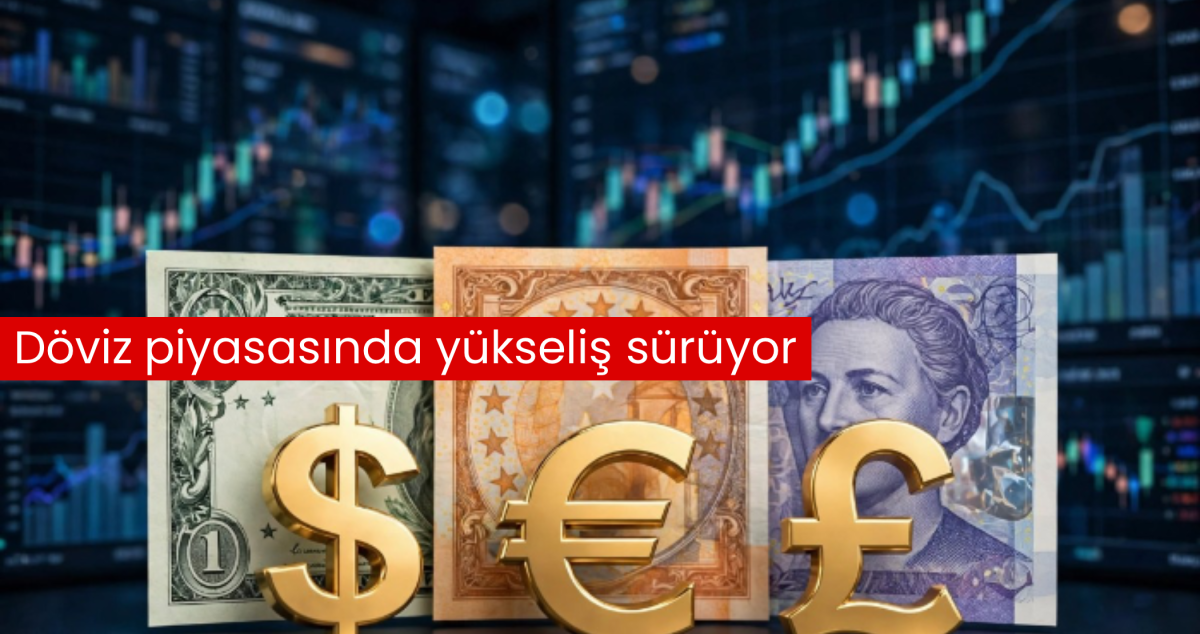 Dolar, Euro ve Sterlin güne rekor yükselişle başladı