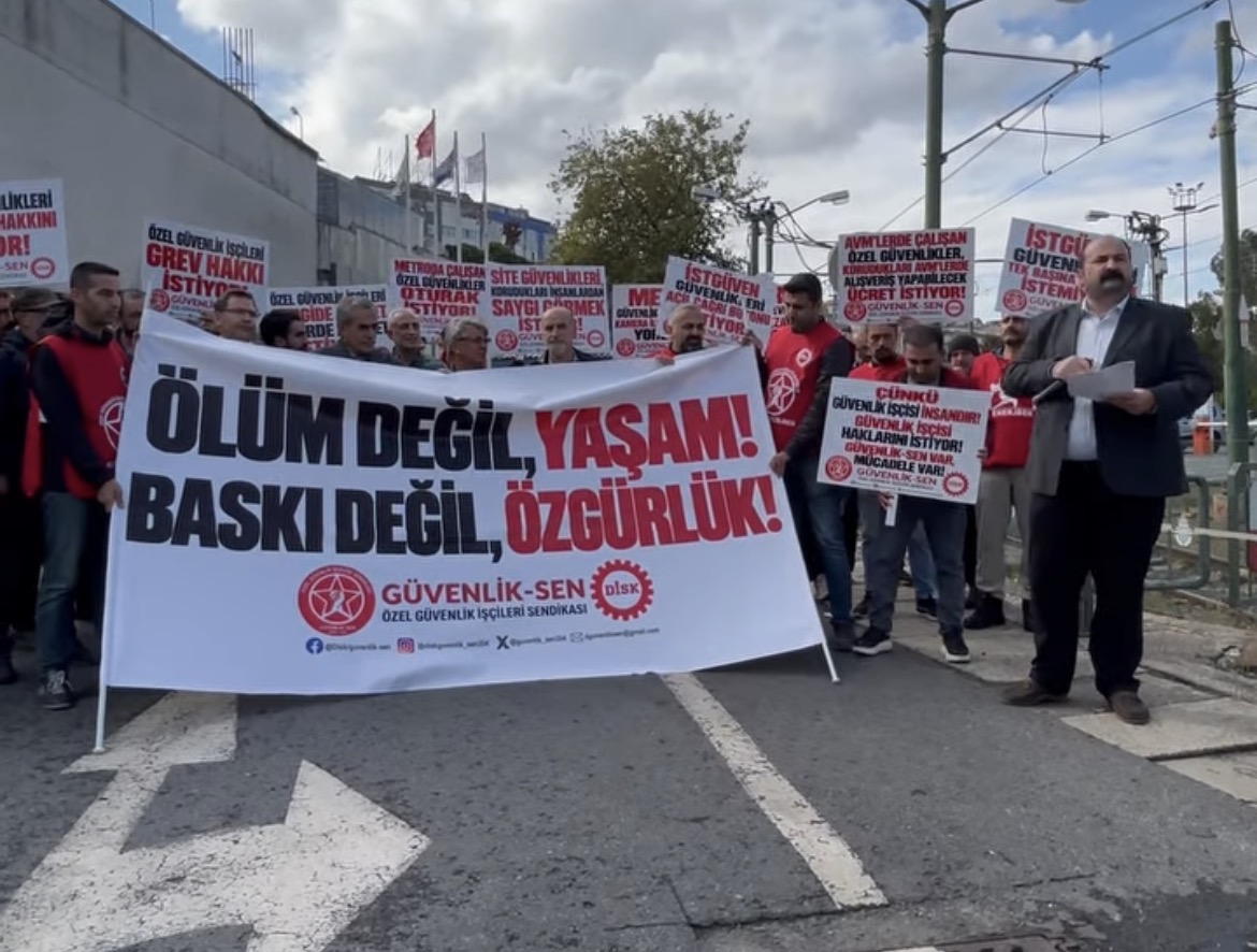 DİSK/Güvenlik-Sen: “Emekçiyi tüketen bu düzen son bulmalı”