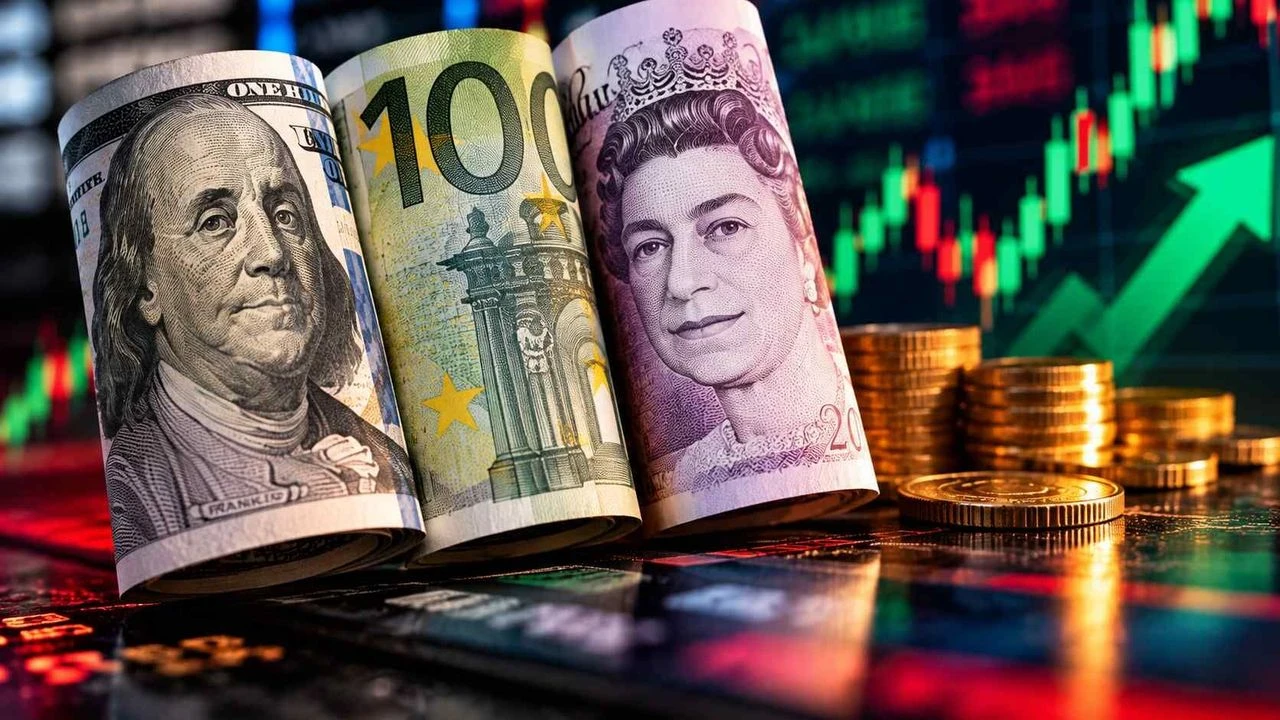 Döviz piyasasında yeni hafta: Dolar geriledi, euro ve sterlin yükseldi