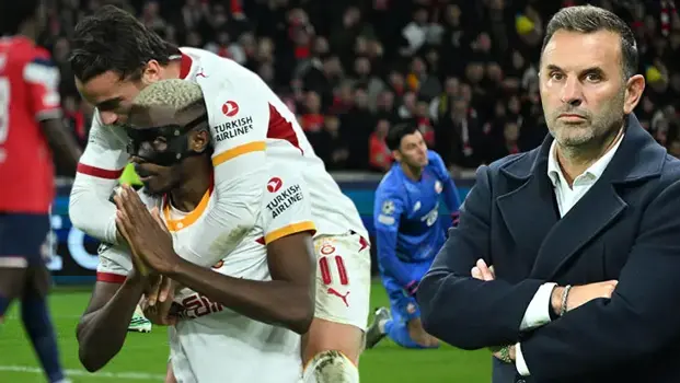 Galatasaray Şampiyonlar Ligi’nde siftah yaptı, Lille deplasmanında 4 golle kazandı