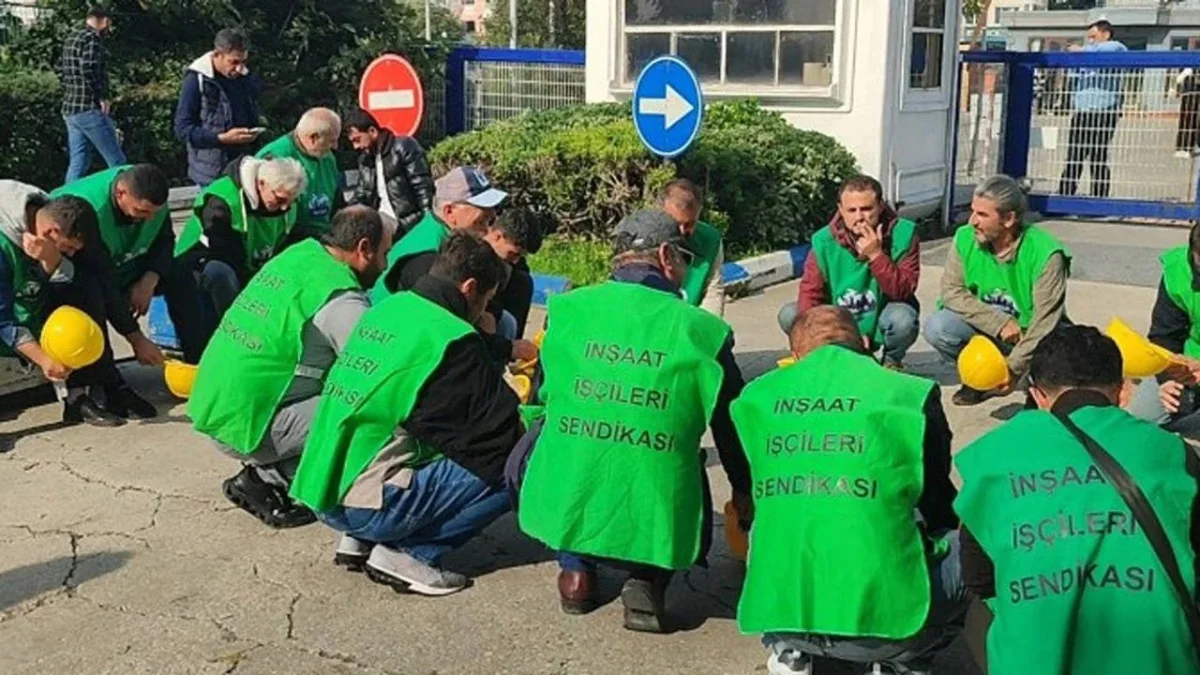 Silivri’de 70 inşaat işçisi hakları için direnişte: “Villalarınızda emeğimiz var”