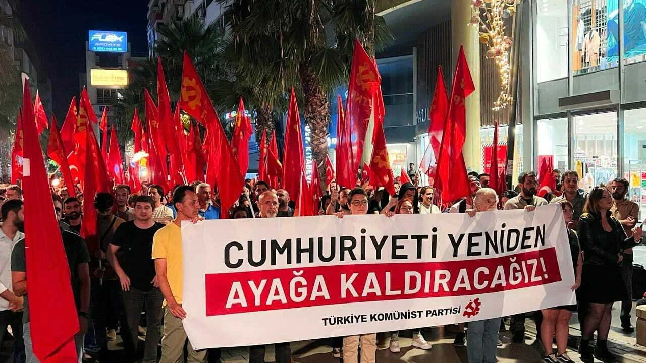 TKP’den üç kentte 29 Ekim yürüyüşü: 