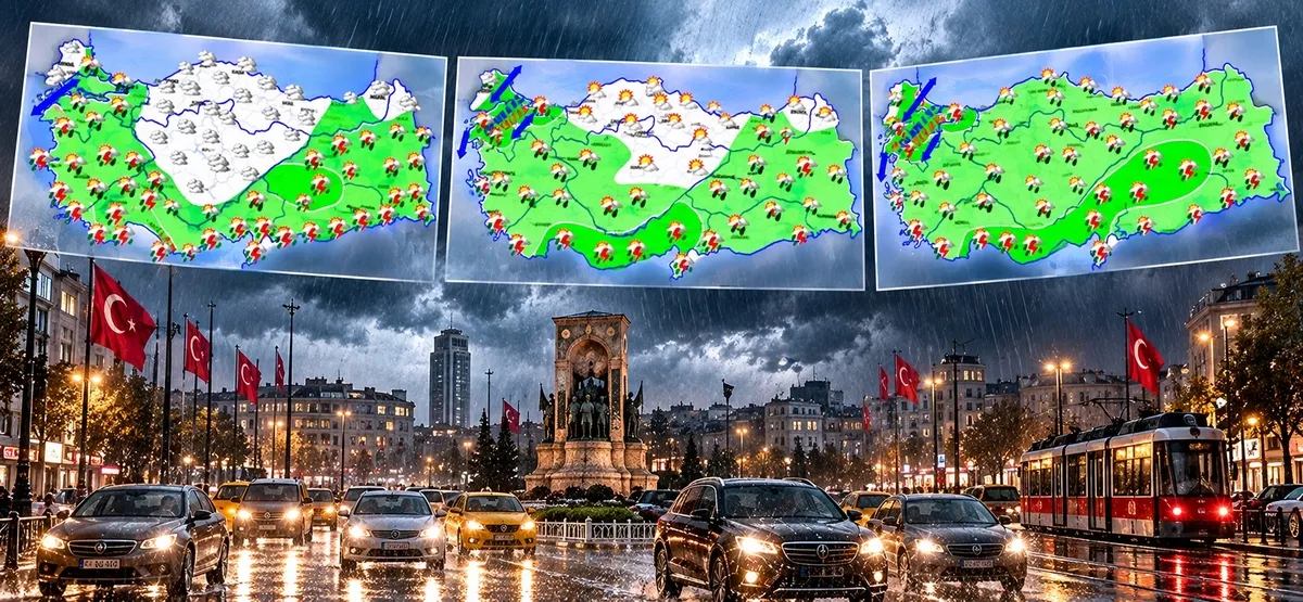 29 Ekim hava durumu: Yurt genelinde sağanak ve fırtına etkili olacak