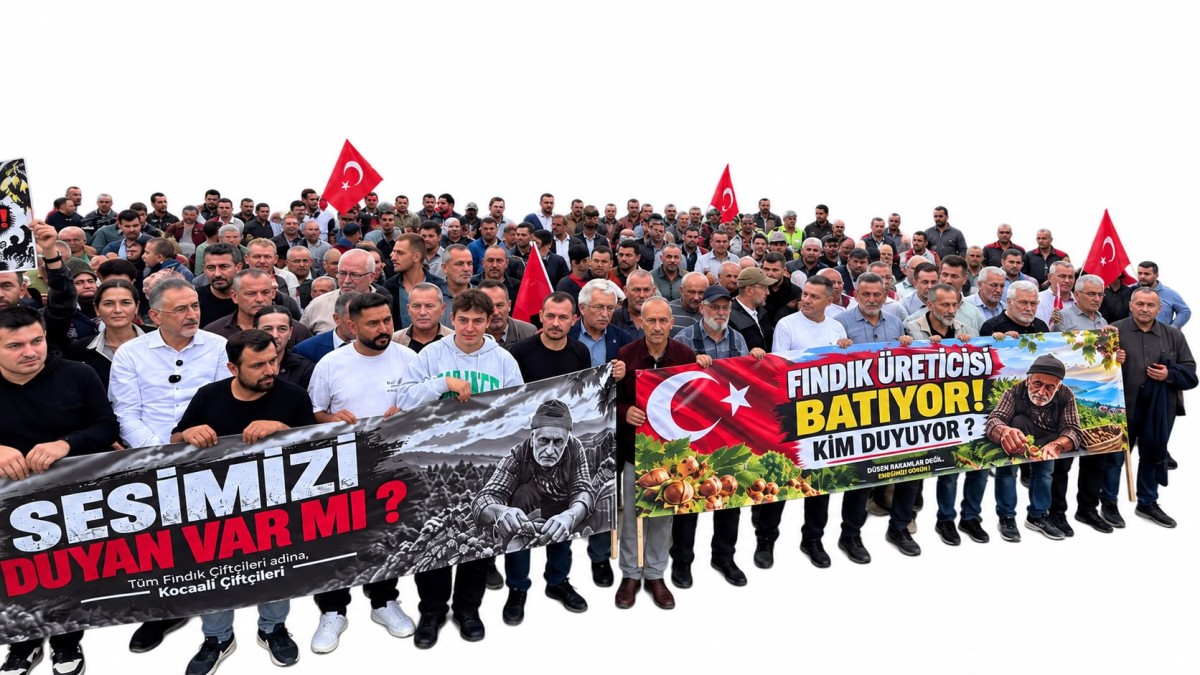 Rekolteyle övünen düzen üreticiyi yoksulluğa mahkûm etti: Fındıkçılar traktörlerle ayağa kalktı