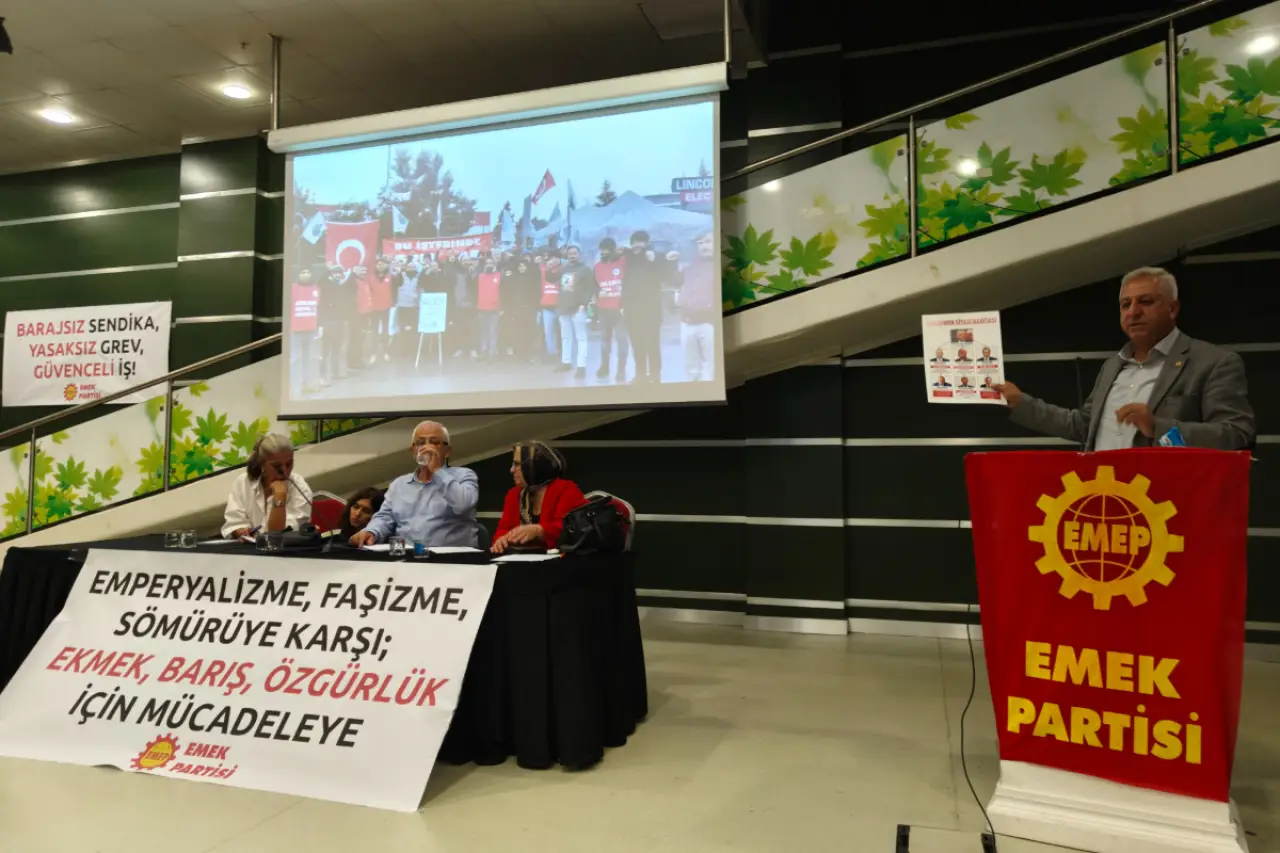Seyit Aslan’dan Gebze’de birleşik mücadele çağrısı: “Bu düzen çürüdü”
